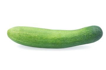 cucumber isolated on white background with clipping path