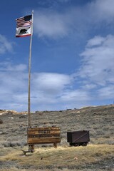 Entrance to Bodie State Historic Park in California