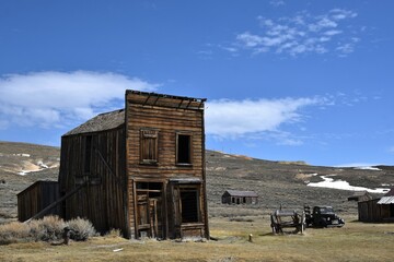 Bodie Ghost Town in California an old gold mining town