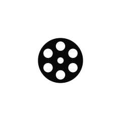 simple movie and video icon