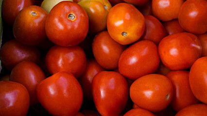 tomatoes on the market