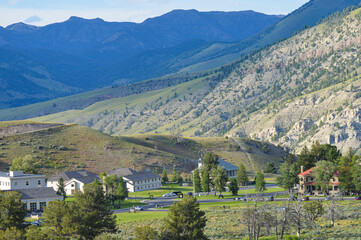 Landscape of Yellowstone National Park