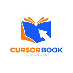 Cursor fine logo vector template, Cursor and finder concept design