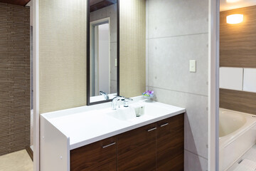 バスルームの洗面台