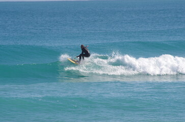 Surfing small waves in the metro area