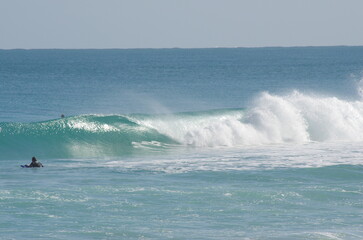 Surfing small waves in the metro area
