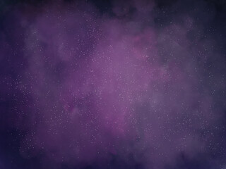 Cosmic night illustration