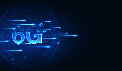 6G technology speed concept. modern network connection concept background. global connection and internet network concept, new generation networks. vector design