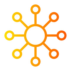 circle gradient icon