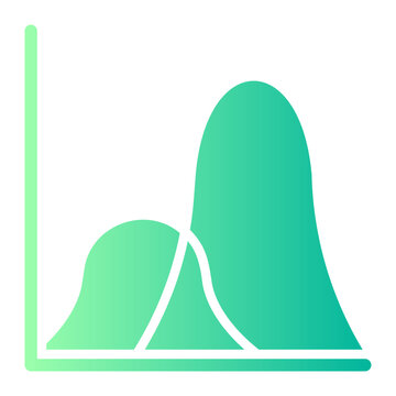 Stats Gradient Icon