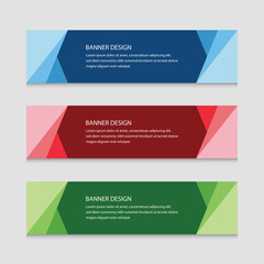 Abstract Background Banner Design Vector
