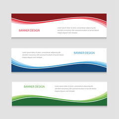 Abstract Banner Design Vector Background 