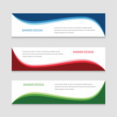 Abstract Banner Design Vector Background 