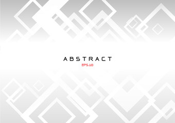 Obraz premium Grey rectragular shape vector background.