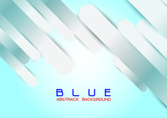 Blue abstract texture background,White paper 3D style vector(EPS.10)