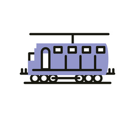 tram wagon transport