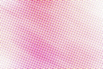 dots pattern on pink background 