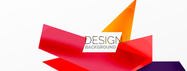 Background abstract overlapping shapes. Minimal composition vector illustration for wallpaper banner background or landing page