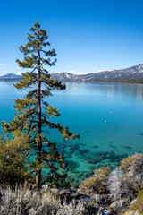 Fototapeta na wymiar lake tahoe state