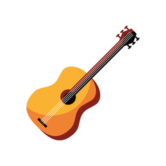 Fototapeta premium guitar instrument icon