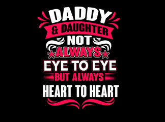 Happy father's day t shirt design Premium Vector file