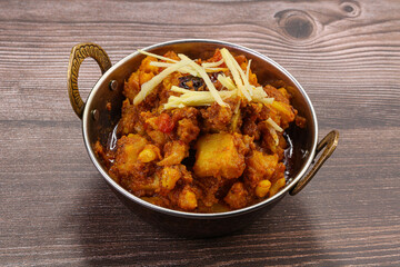Indian cuisine - Aloo Goby curry