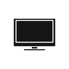monitor icon vector for website symbol presentation