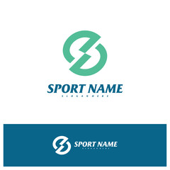 Letter S logo design vector template, Initial S logo concepts illustration.