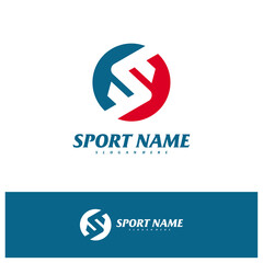 Letter S logo design vector template, Initial S logo concepts illustration.