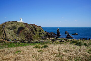 fine walkway to lighthouse