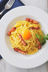 スパゲッティカルボナーラ　Spaghetti Carbonara