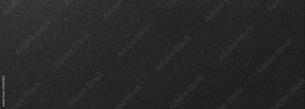 Wall mural black plastic grainy abstract background