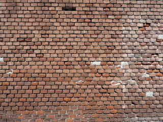 red brick wall background