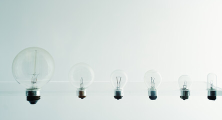 Collection of retro electrical bulbs.