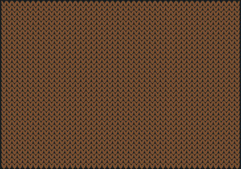 Spring-summer 2022 knitted abstract background shade Coca Mocha. Banner. Sample. Wallpaper. illustration. For patterns of knitted clothes, writing texts, posters, postcards, advertising