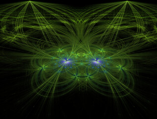 Imaginatory fractal abstract background Image