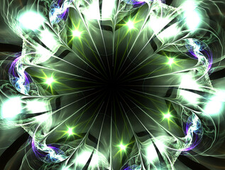 Fototapeta premium Imaginatory fractal abstract background Image