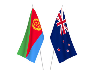 New Zealand and Eritrea flags