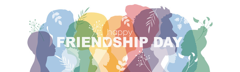 Happy Friendship Day banner.