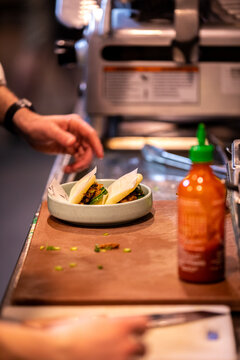 Meal preparation in restaurant