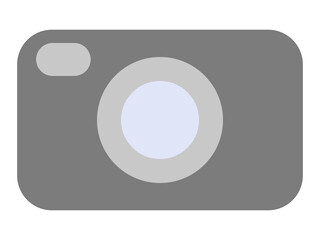 Simple camera icons, photos and recordings