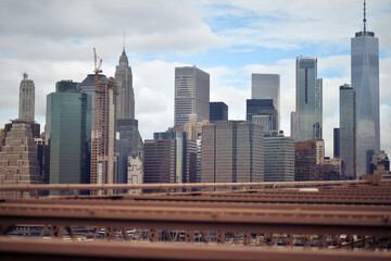 New York city skyline. USA.
