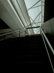 Obraz premium escalator in the airport