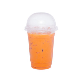 Tea thai, Ice tea milk or Ice milk tea,