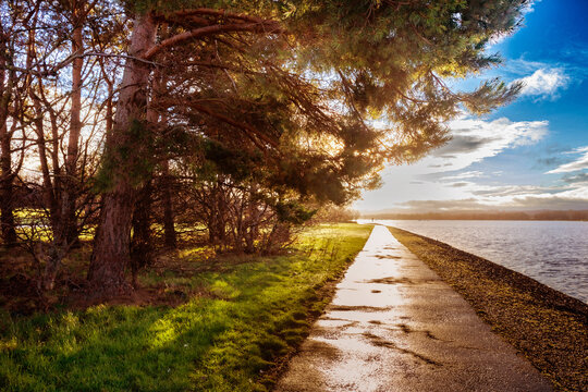 Strathclyde Loch, Hamilton, Motherwell, Scotland