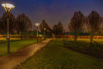 Obraz premium Strathclyde Loch, Hamilton, Motherwell, Scotland