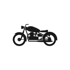 Obraz premium vintage motorbike icon vektor illustration design
