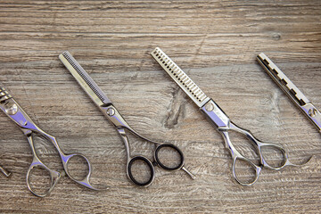 Obraz premium scissors on a table