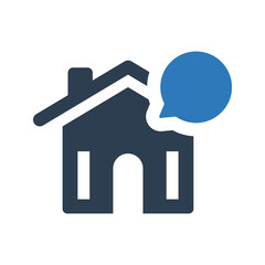Real estate support icon