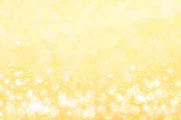 gold bokeh background for christmas, greeting card and for various festivals